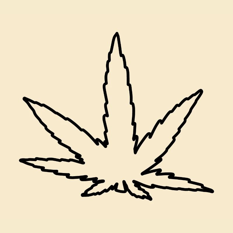 Cannabis leaf