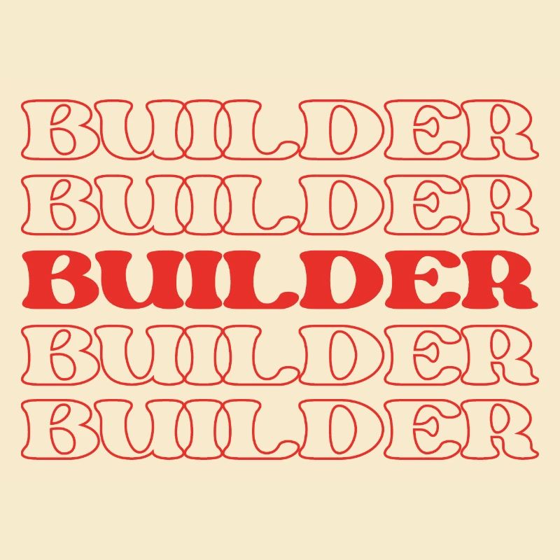 Builder Constructor Maker Carpenter Mason
