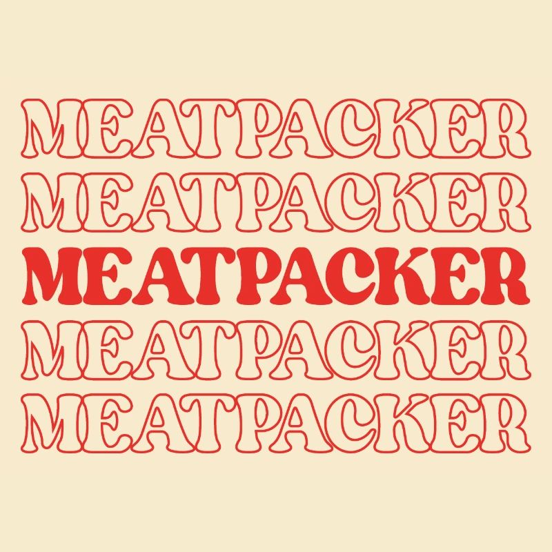 Fleischpacker Fleischverarbeiter Fleischarbeiter Verarbeiter