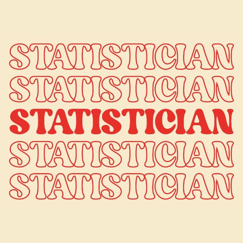 Zahlen von Statistician Stat Expert Data Analyst