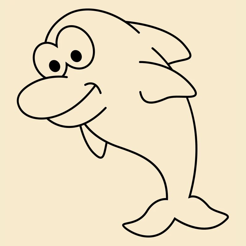 Delfin Comic Tier
