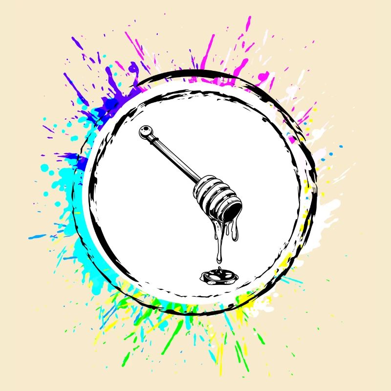 Stick chisel icon beekeeper