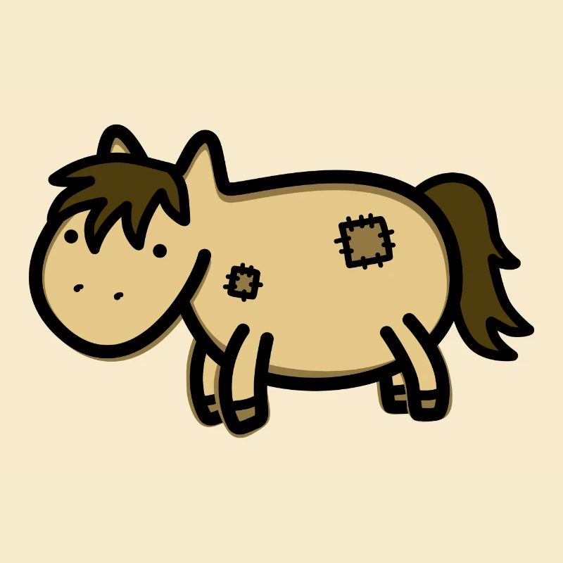 Süßes Pferd