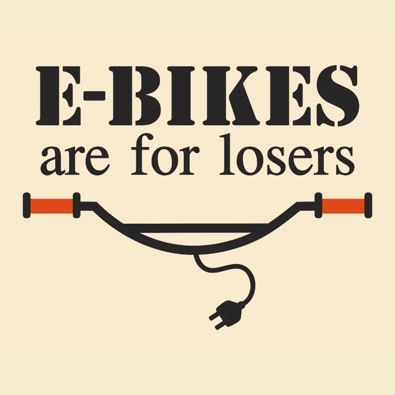 Les vélos électriques sont pour les perdants