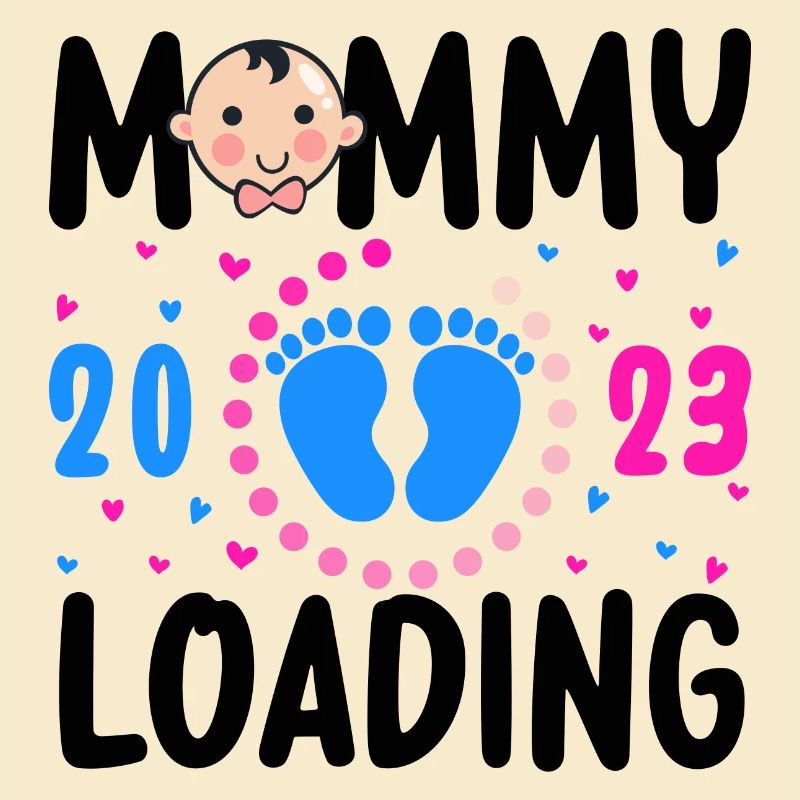 Mama loading 2023, werdende Mutter 2023