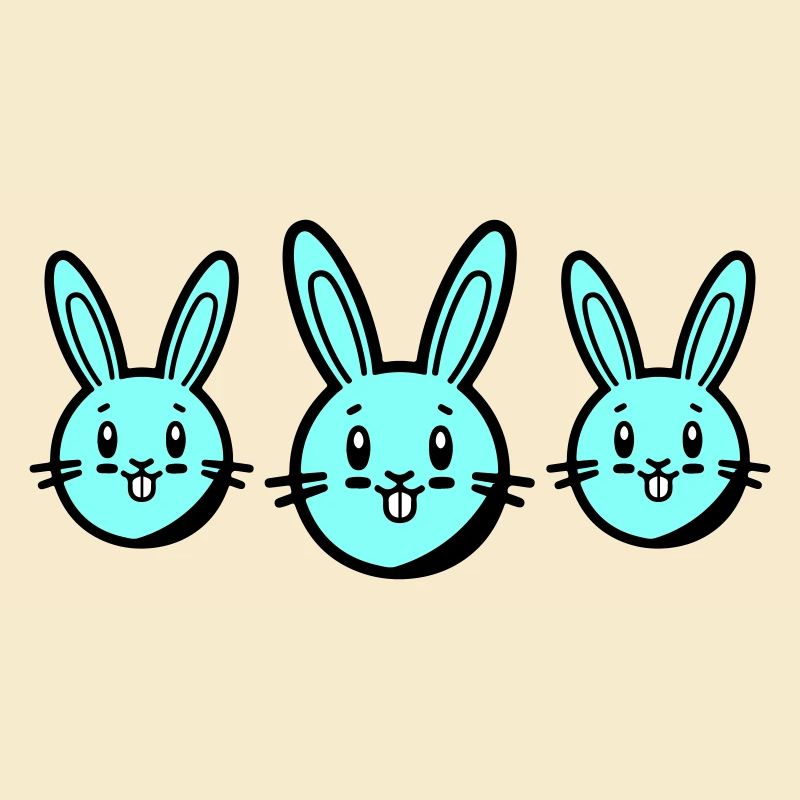 Symbole de Pâques lapin