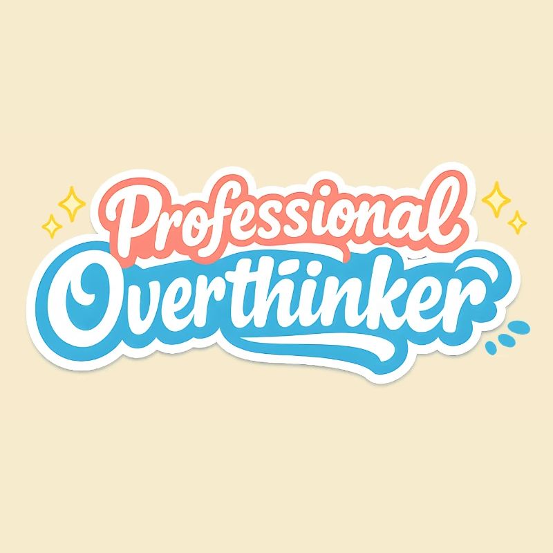 PROFESSIONAL OVERTHINKER VINTAGE