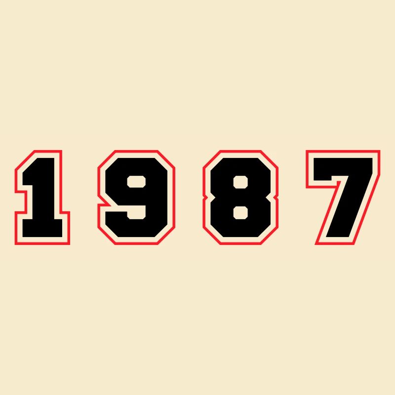Numéro de l’année 1987
