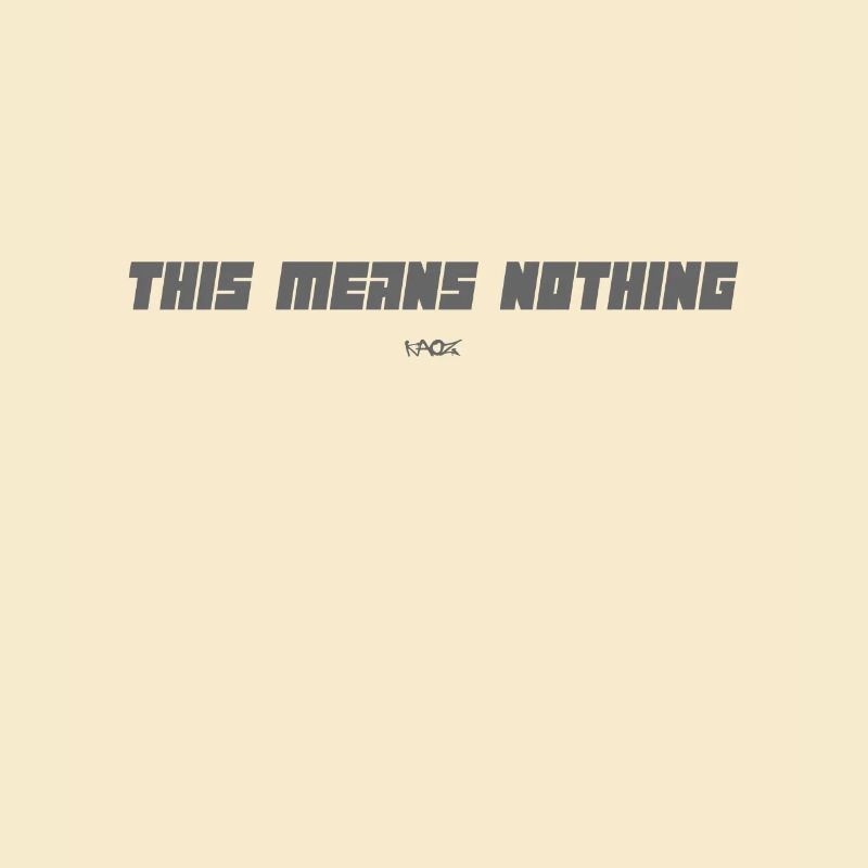 This means nothing