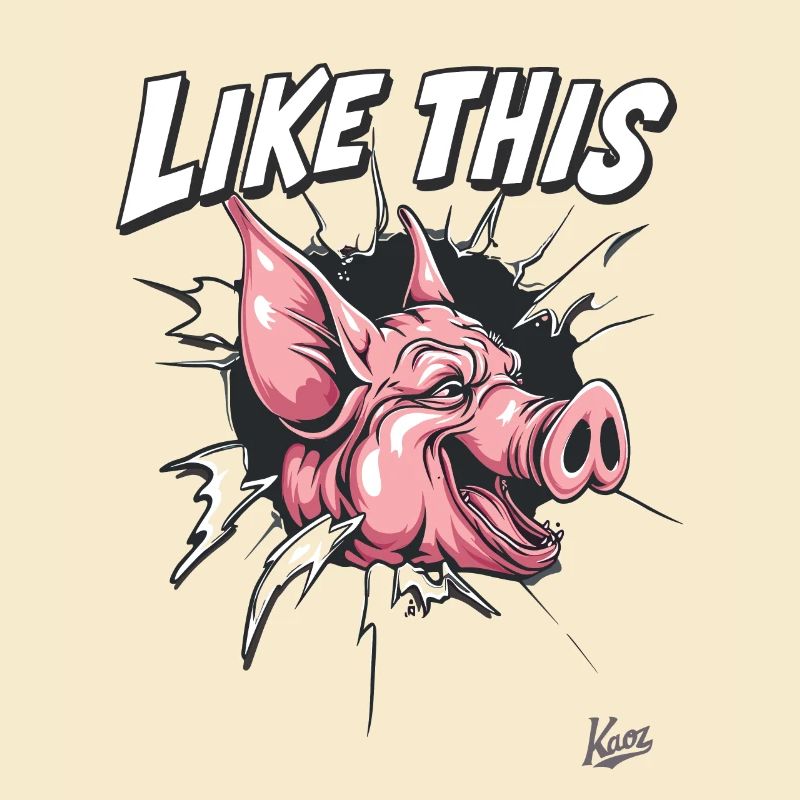 Percée : Comme ce cochon drôle