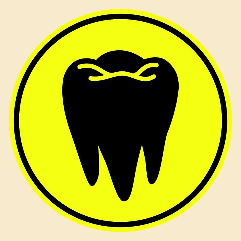Symbole de l’icône de dent