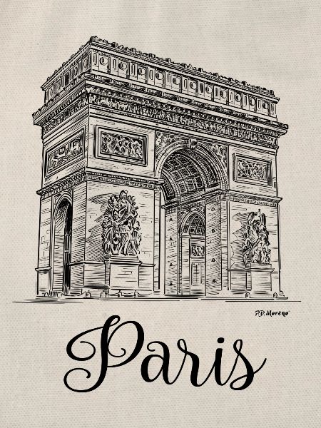 P.D. Moreno Triumphbogen Paris