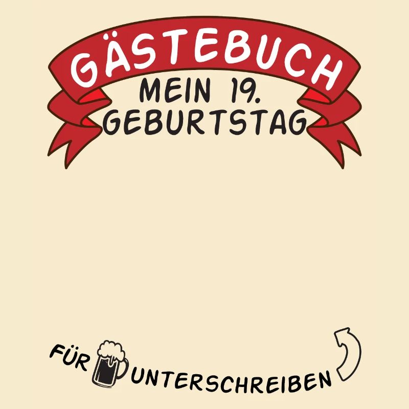 Guestbook My 19th Birthday Gift Idea
