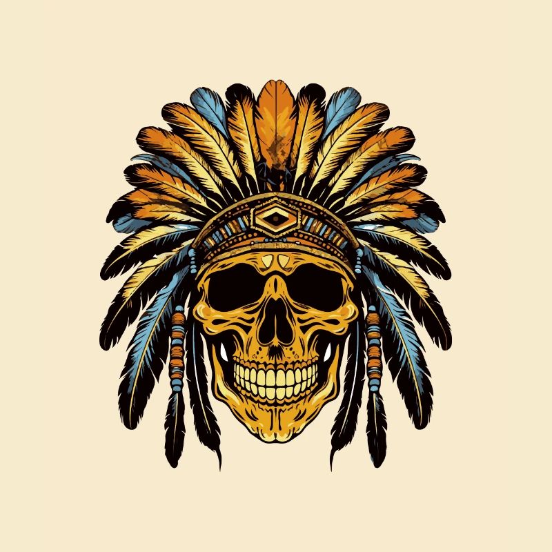 Chief Skull Apache Indian