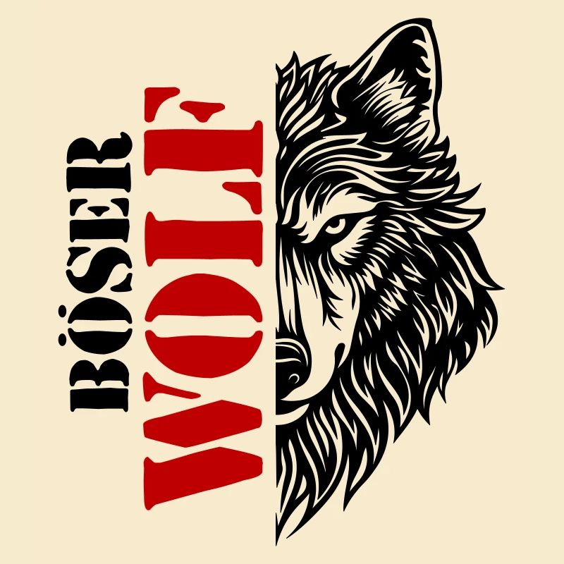 Böser Wolf Spruch