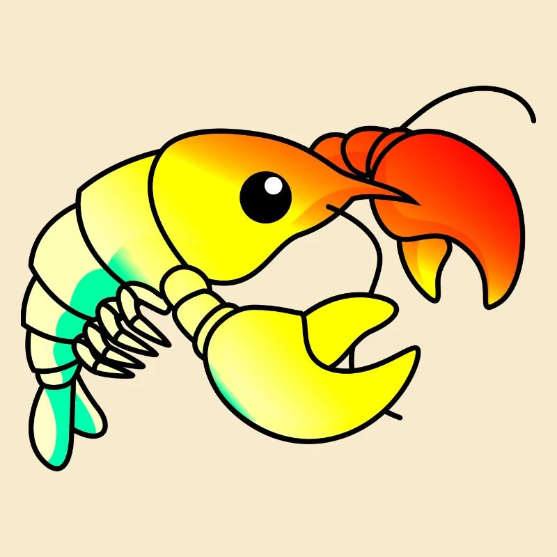 Lobster Comic Animal