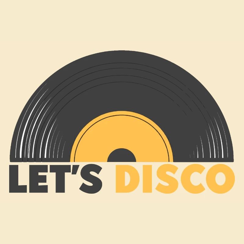70s Disco Dancer Let's Disco Queen King