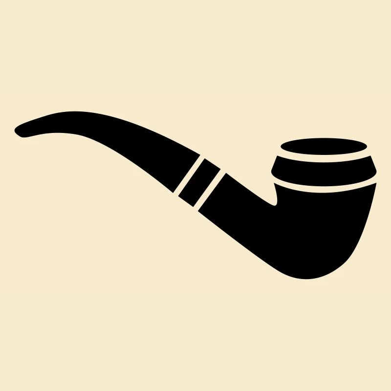 Smoking a pipe