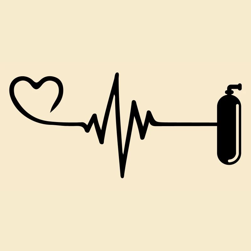 Oxygen Diving Pulse Heart