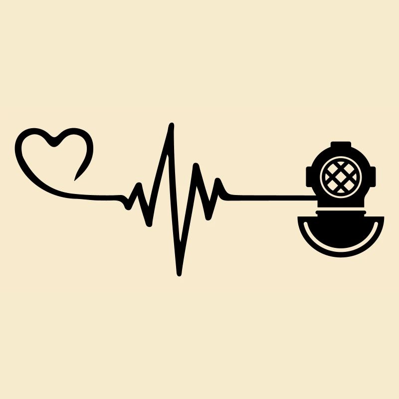 Apnée Plongée Pulse Heart