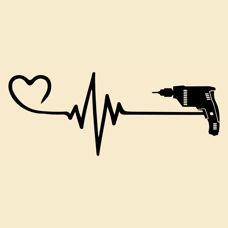 Drill Pulse Heart Love