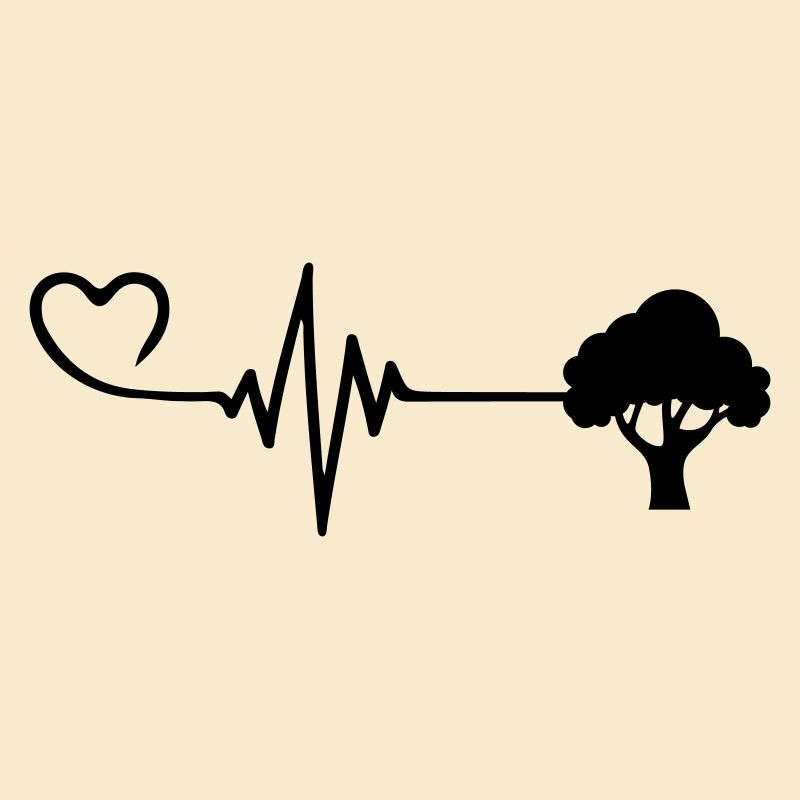 Tree Pulse Heart Love