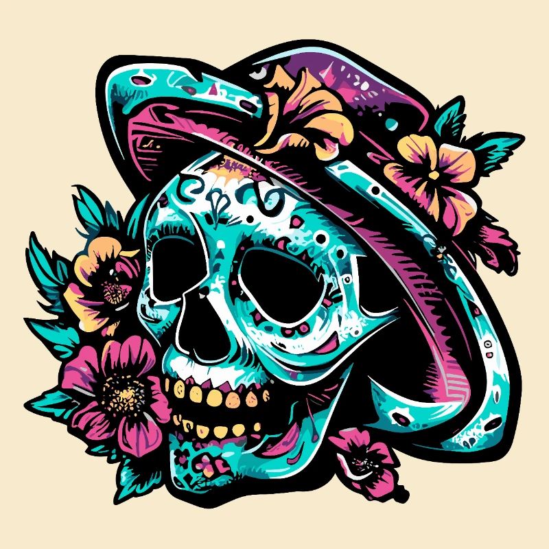 skull neon