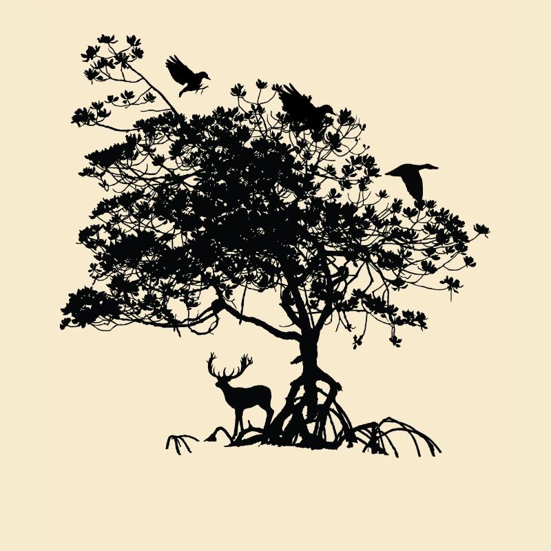 tree animals gift
