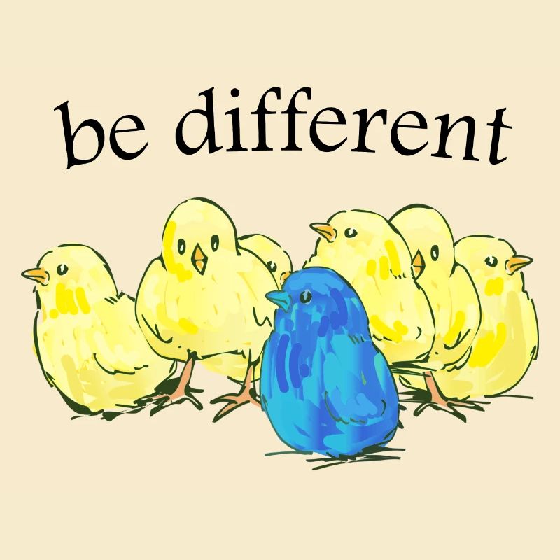 be different | chick | chicks