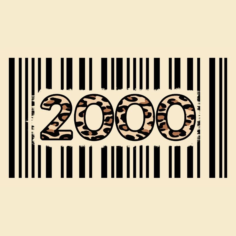 2000 geburtstag 22 jahre jubiläum barcode leopard