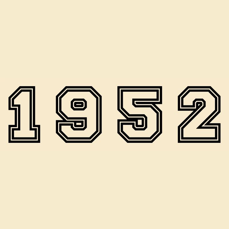 Numéro de l’année 1952