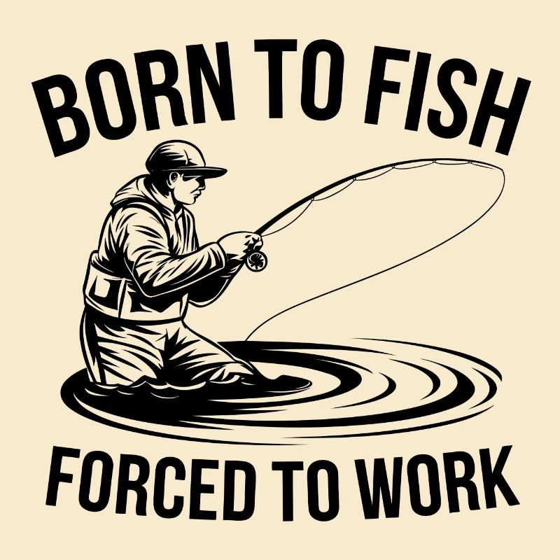 Né pour pêcher - forcé de travailler