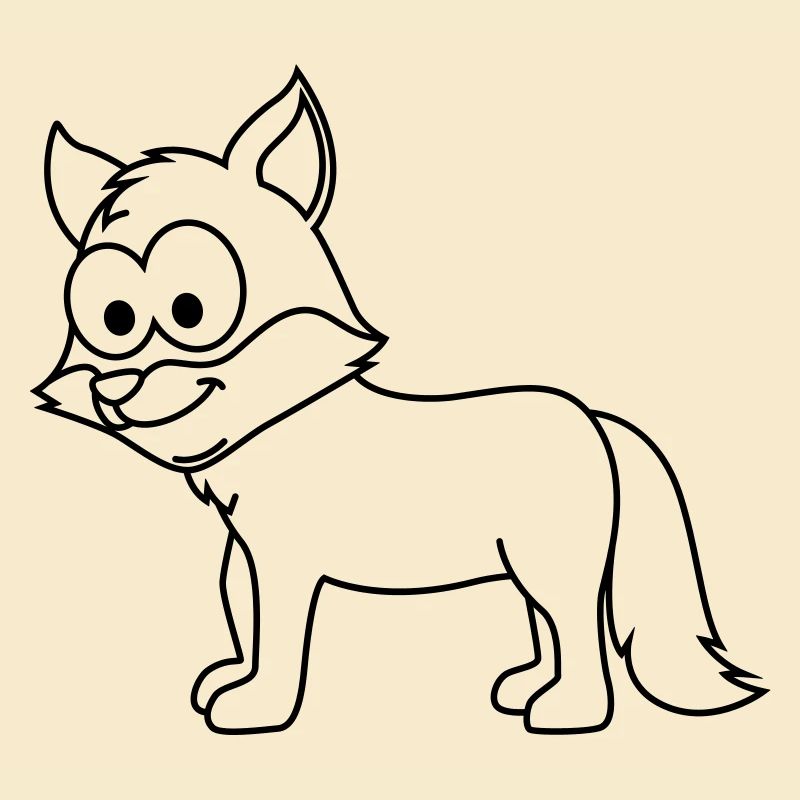 Fuchs Comic Tier