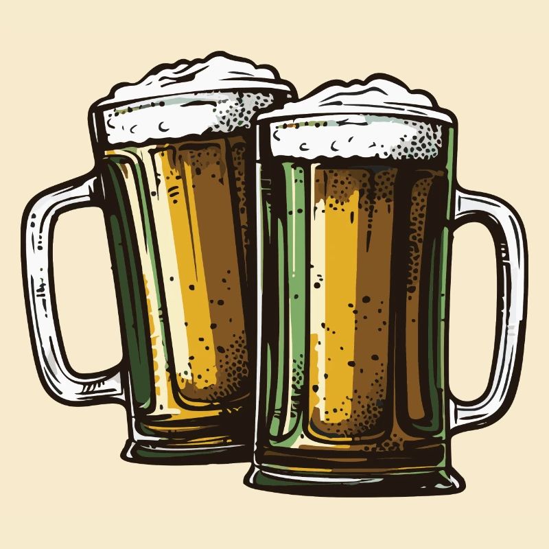Beer Glass Cheers Drinking