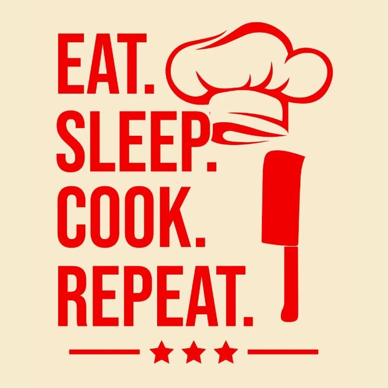 Manger dormir cuisiner répéter