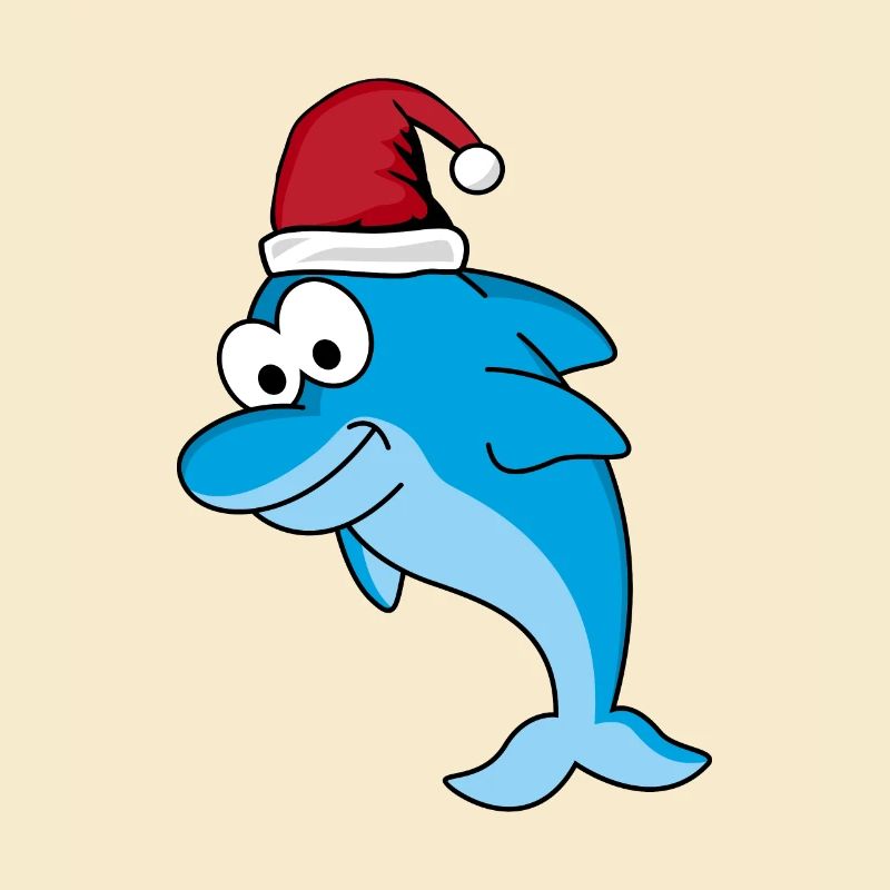Delfin Comic Weihnachten
