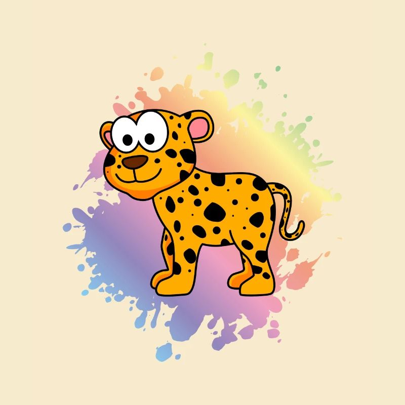 Leopard Comic Tier