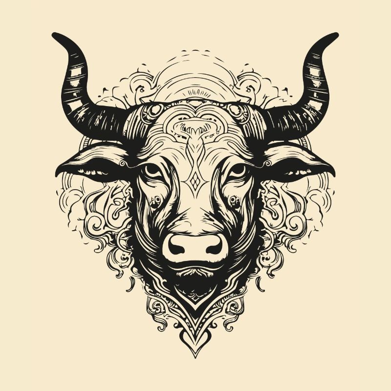 Bull Mandala Boho