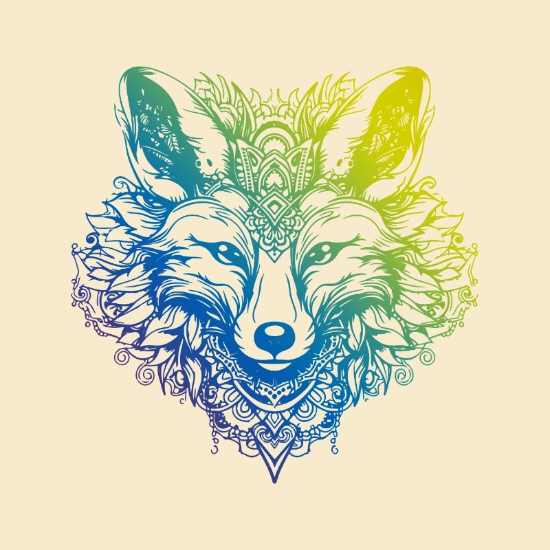 Fuchs Mandala Boho
