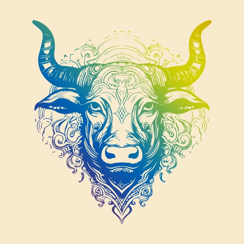 Bull Mandala Boho