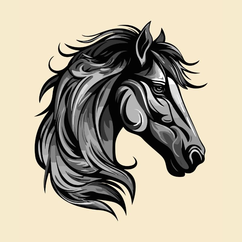Pferd Kopf