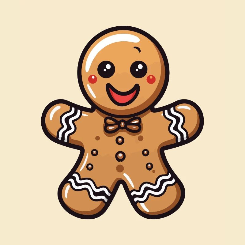 Cuisson de biscuits au pain d’épice de Noël