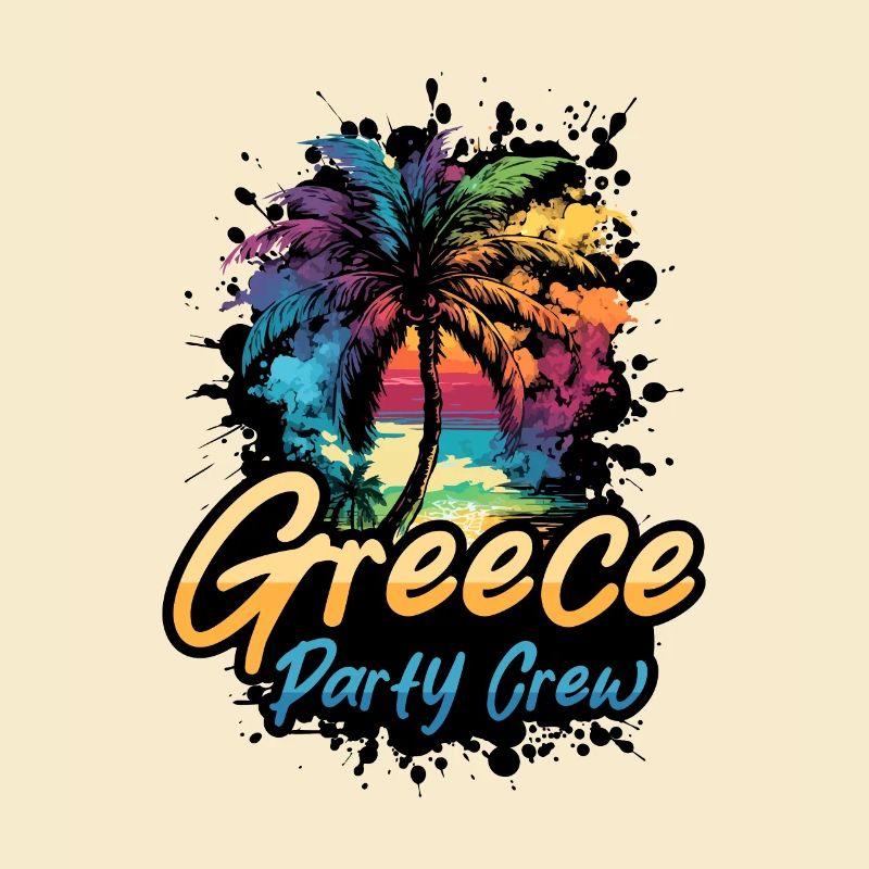 Grèce Party Crew Vacances