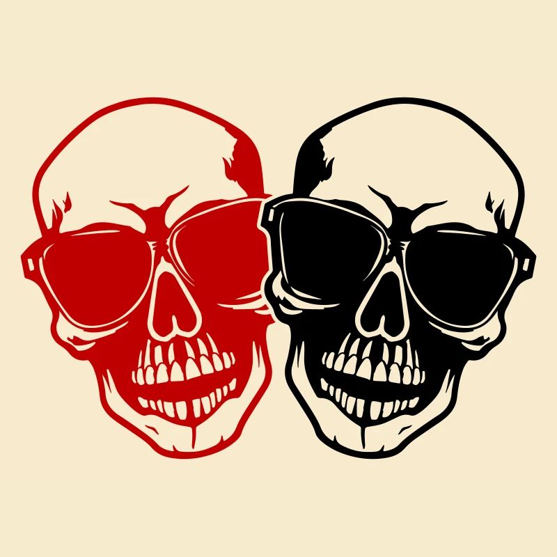Stylish skull