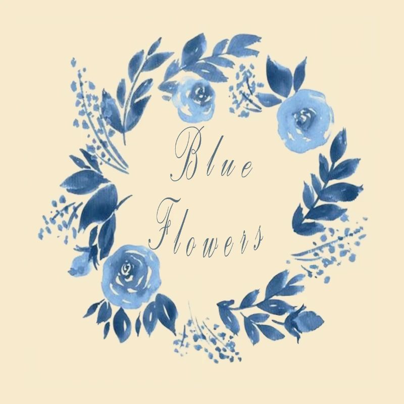 FLEURS BLEUES