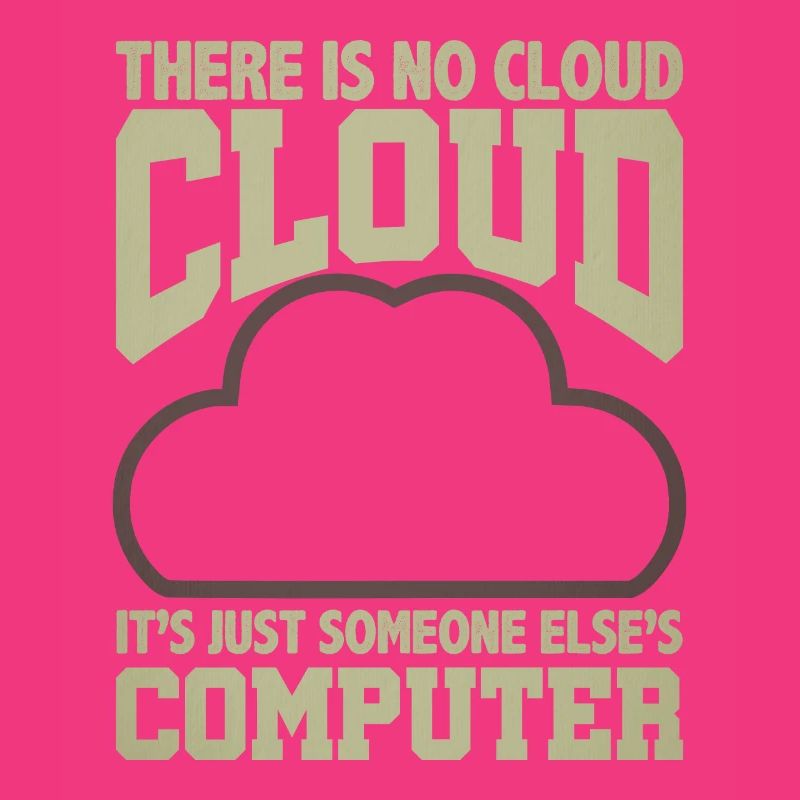 Computer Humor No Cloud Someone Else's Computer