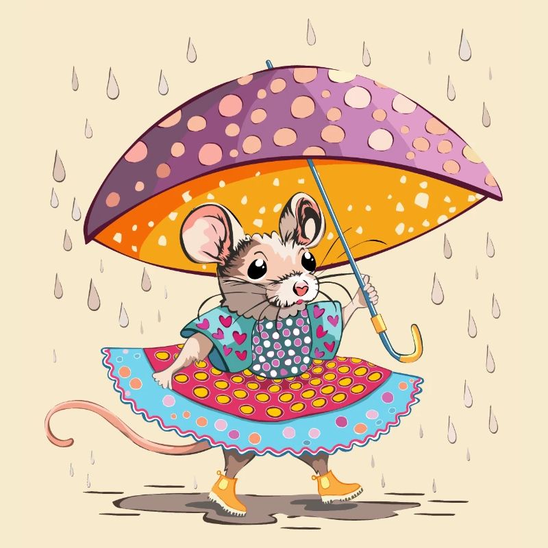 It's raining