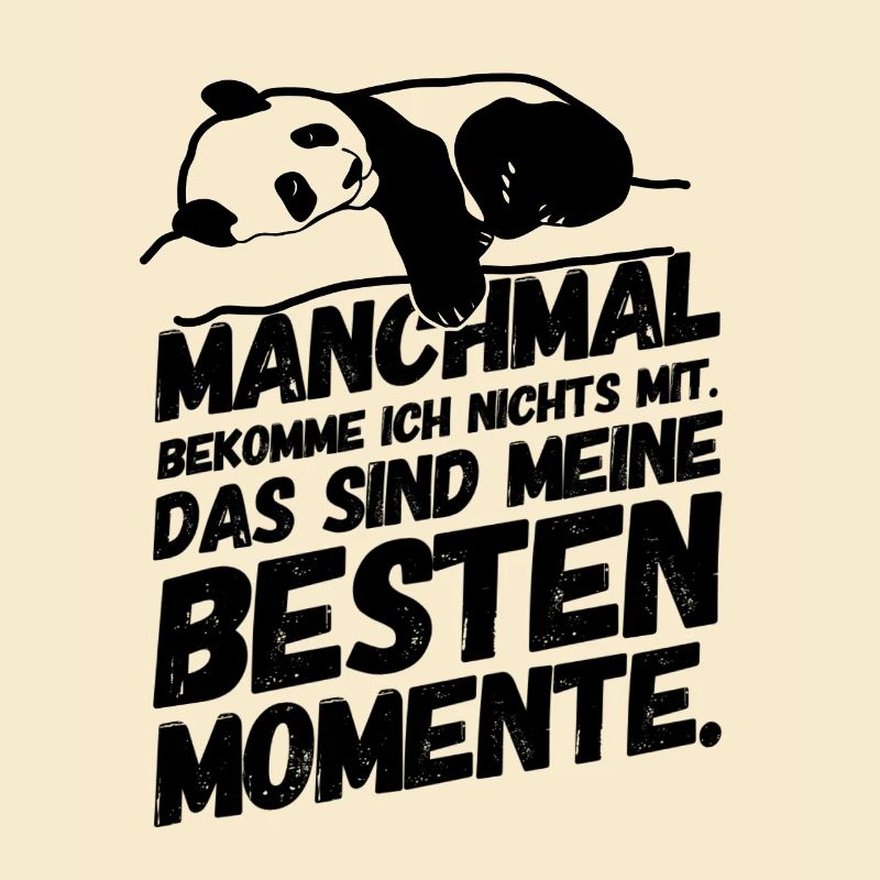 Panda Lustiger Spruch