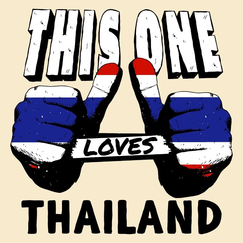 Thaïlande Drapeau Thaïlandais Drapeau utilisé Look