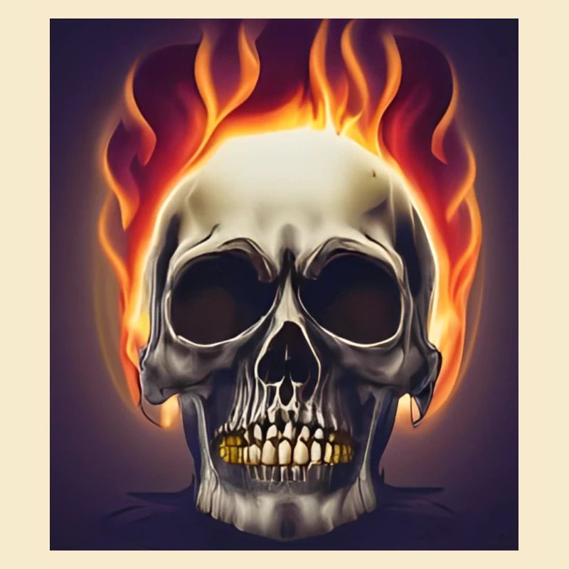 Schädel-Feuer